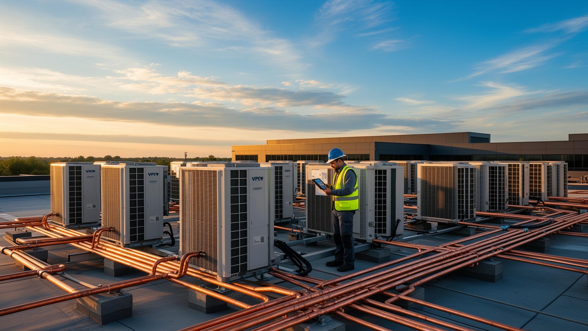 Sistema de climatização instalado pela Climaster Engenharia